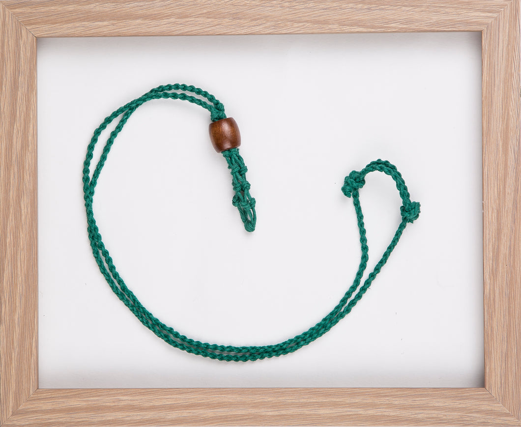 Green Standard Hemp Necklace