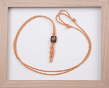 Load image into Gallery viewer, Cappuccino Standard Hemp Necklace