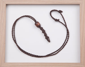 Dark Brown Standard Hemp Necklace