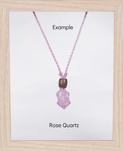 Load image into Gallery viewer, Dusty Pink Standard Hemp Necklace