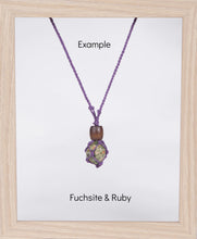 Load image into Gallery viewer, Dark Purple Standard Hemp Necklace