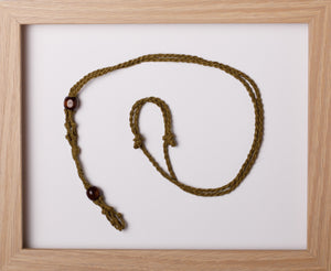 Olive Double Hemp Necklace
