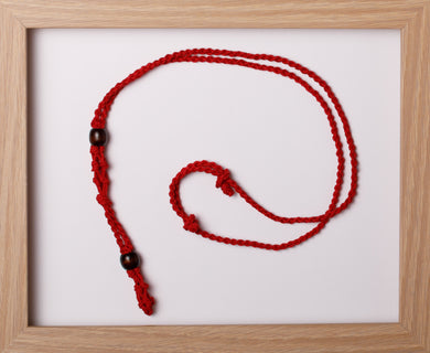 Red Double Hemp Necklace