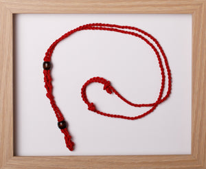 Red Double Hemp Necklace