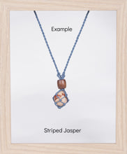 Load image into Gallery viewer, Dusty Blue Standard Hemp Necklace