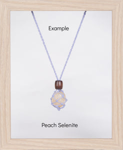 French Blue Standard Hemp Necklace