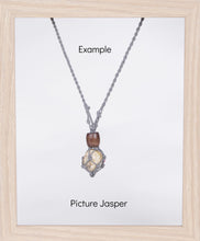 Load image into Gallery viewer, Light Grey Standard Hemp Necklace