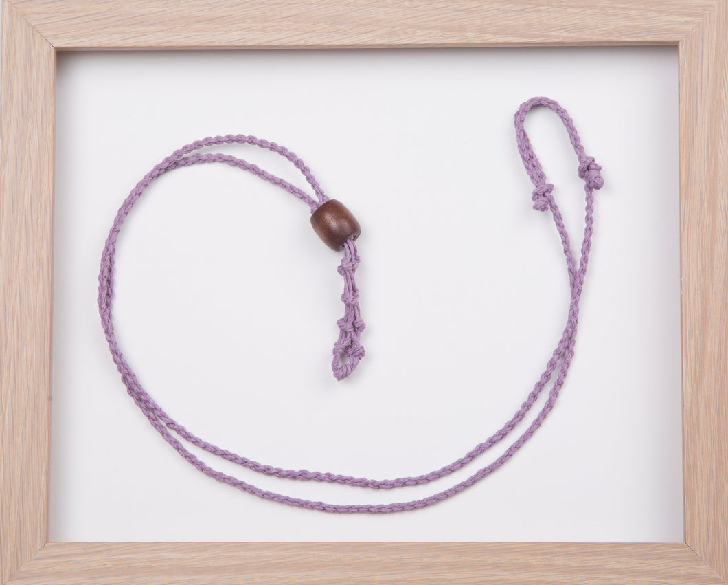 Lavender Standard Hemp Necklace