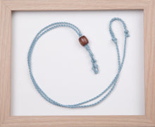 Load image into Gallery viewer, Light Blue Standard Hemp Necklace