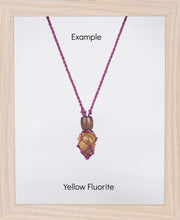 Load image into Gallery viewer, Magenta Standard Hemp Necklace