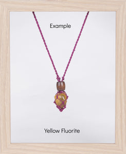 Magenta Standard Hemp Necklace