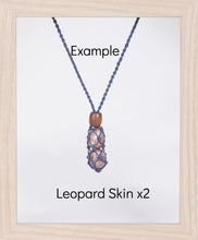 Load image into Gallery viewer, Navy Standard Hemp Necklace