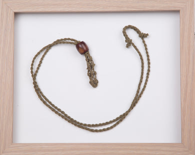 Olive Standard Hemp Necklace