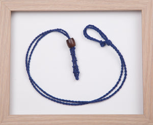 Royal Blue Standard Hemp Necklace