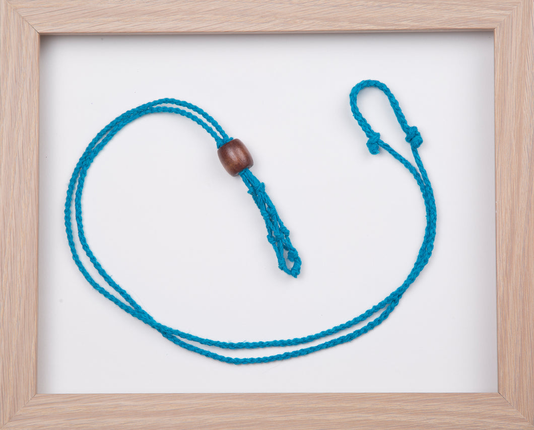 Turquoise Standard Hemp Necklace