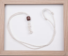 Load image into Gallery viewer, White Standard Hemp Necklace